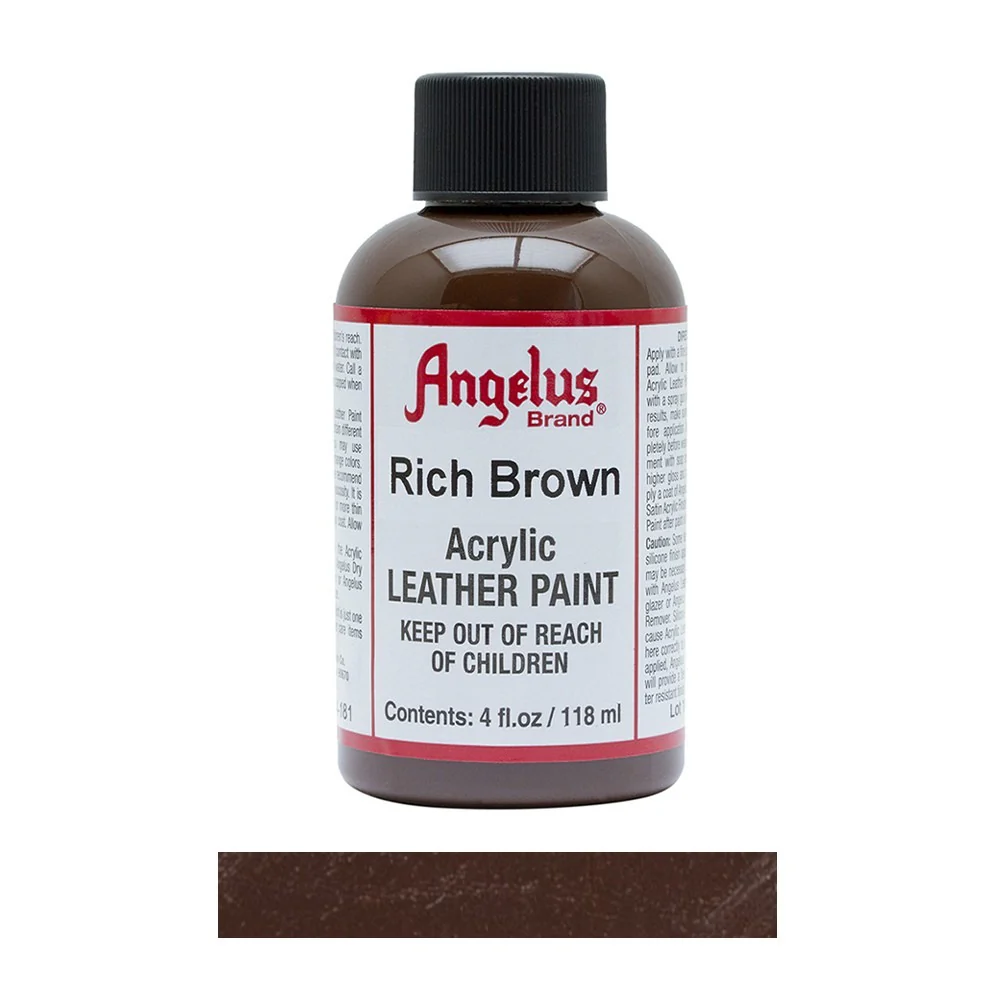 Angelus Acrylic Leather Paint 4 fl oz/118ml Bottle - Image 48