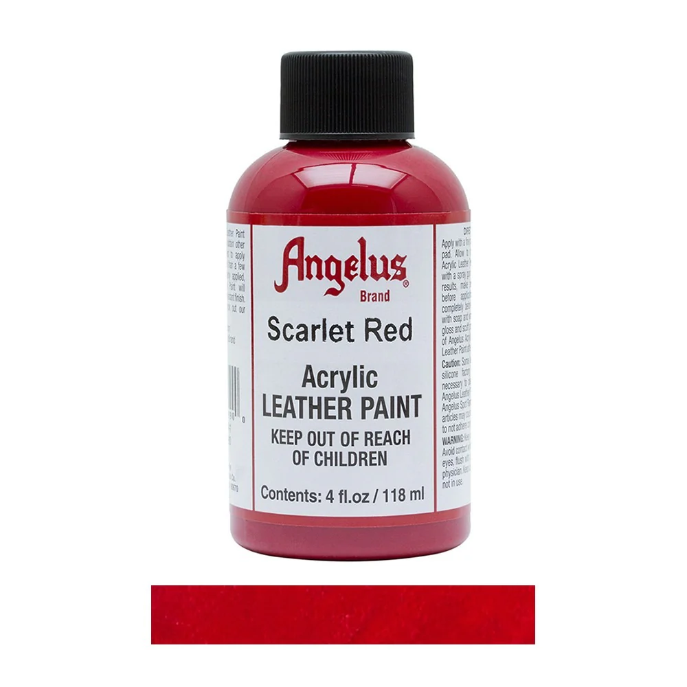 Angelus Acrylic Leather Paint 4 fl oz/118ml Bottle - Image 57