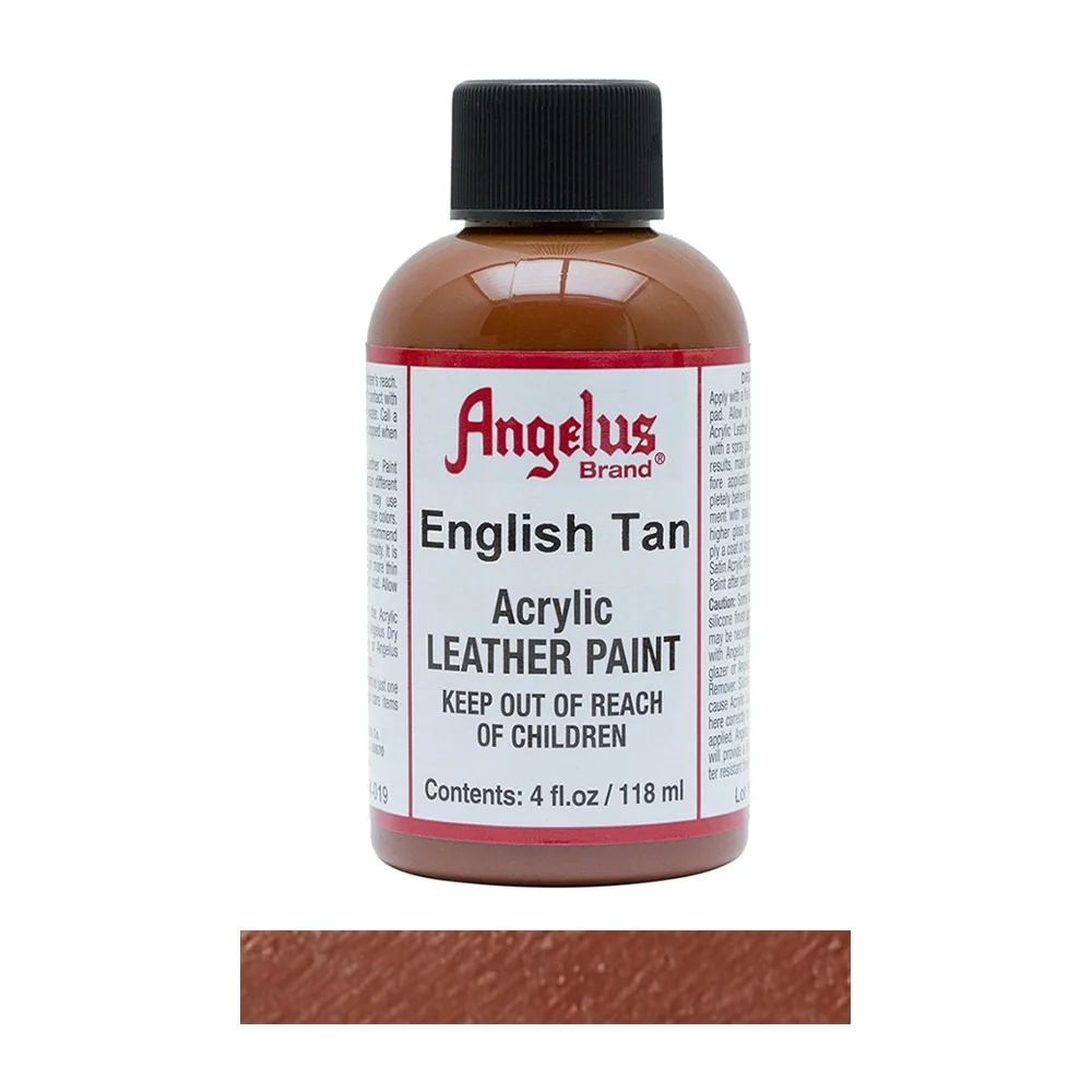 Angelus Acrylic Leather Paint 4 fl oz/118ml Bottle - Image 6