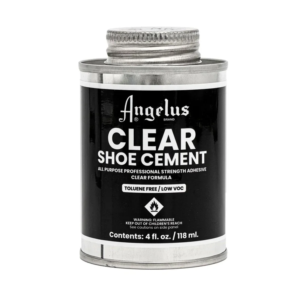 Angelus Clear Shoe Cement 4 fl oz. Professional Strength
