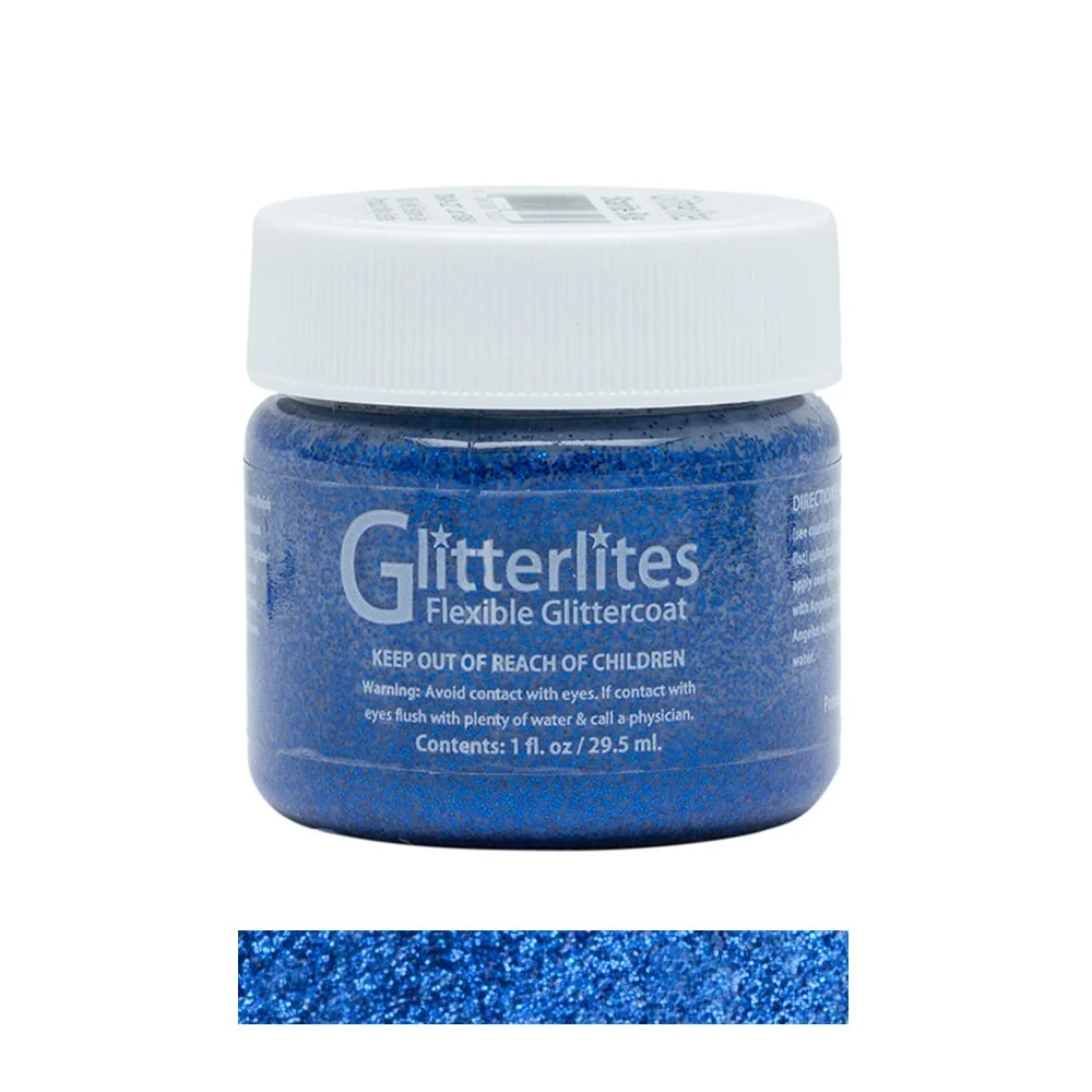 Angelus Glitterlites Acrylic Leather Paint 1 fl oz/30ml Bottle - Image 14