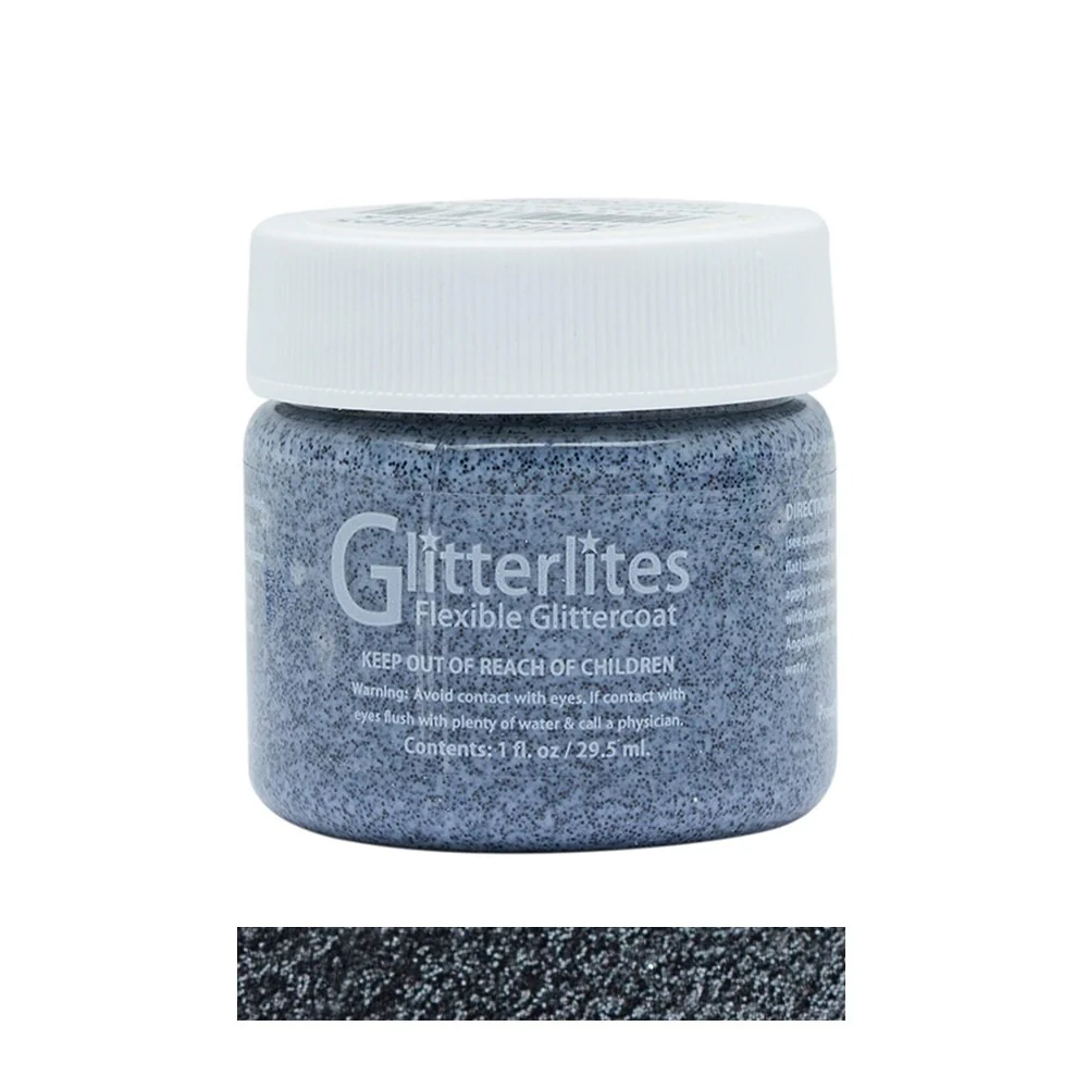 Angelus Glitterlites Acrylic Leather Paint 1 fl oz/30ml Bottle - Image 15