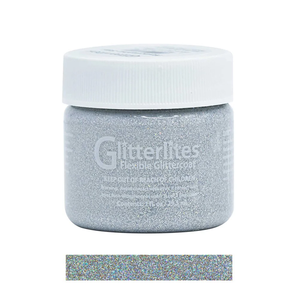 Angelus Glitterlites Acrylic Leather Paint 1 fl oz/30ml Bottle - Image 4