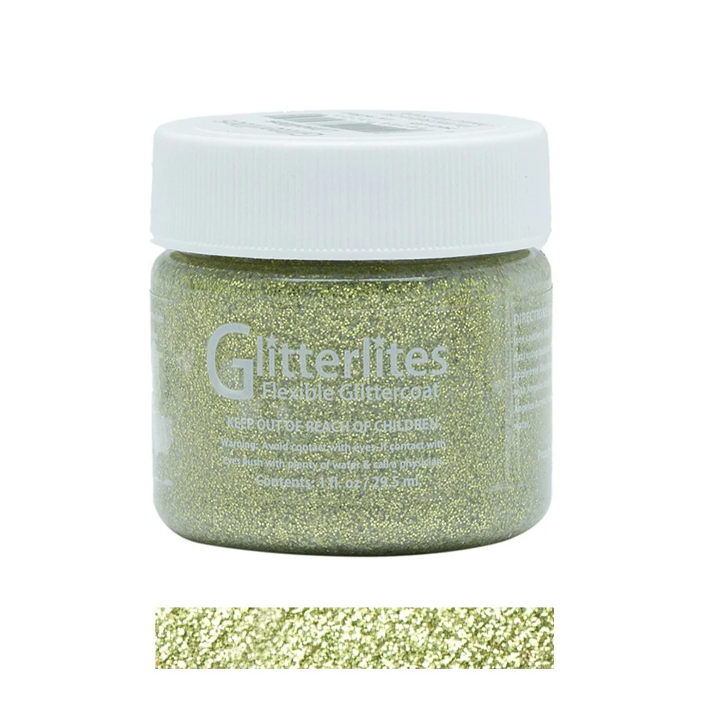 Angelus Glitterlites Acrylic Leather Paint 1 fl oz/30ml Bottle - Image 7