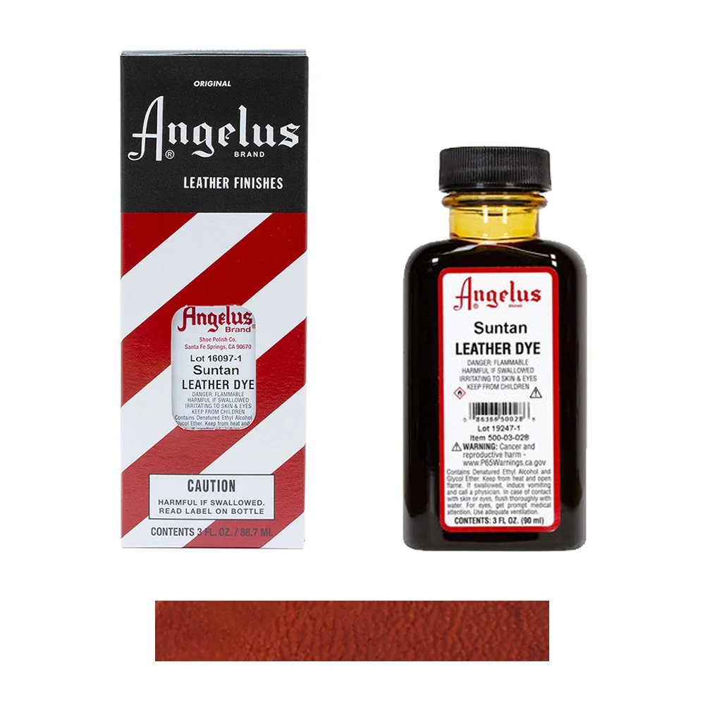 Angelus Leather Dye. 3 fl oz/89ml Bottle - Image 13