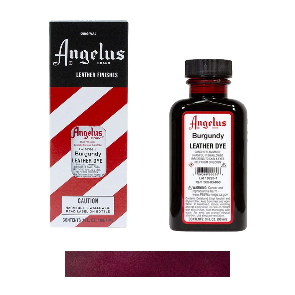 Angelus Leather Dye. 3 fl oz/89ml Bottle - Image 23