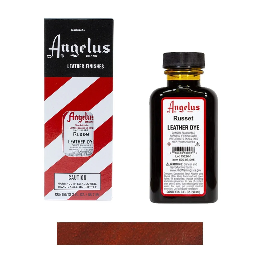 Angelus Leather Dye. 3 fl oz/89ml Bottle - Image 32