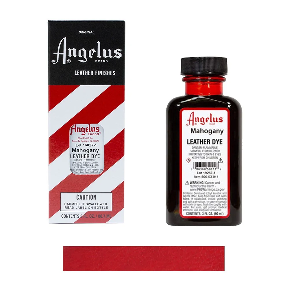 Angelus Leather Dye. 3 fl oz/89ml Bottle - Image 4