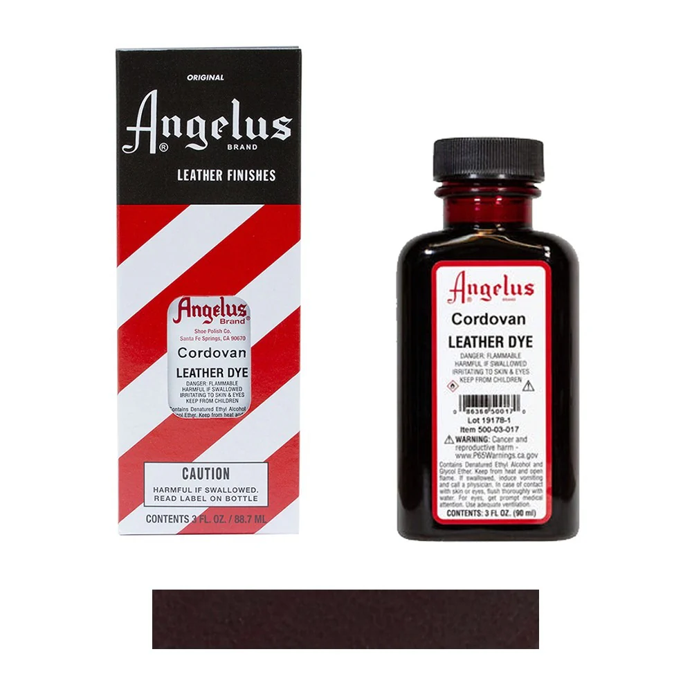 Angelus Leather Dye. 3 fl oz/89ml Bottle - Image 6