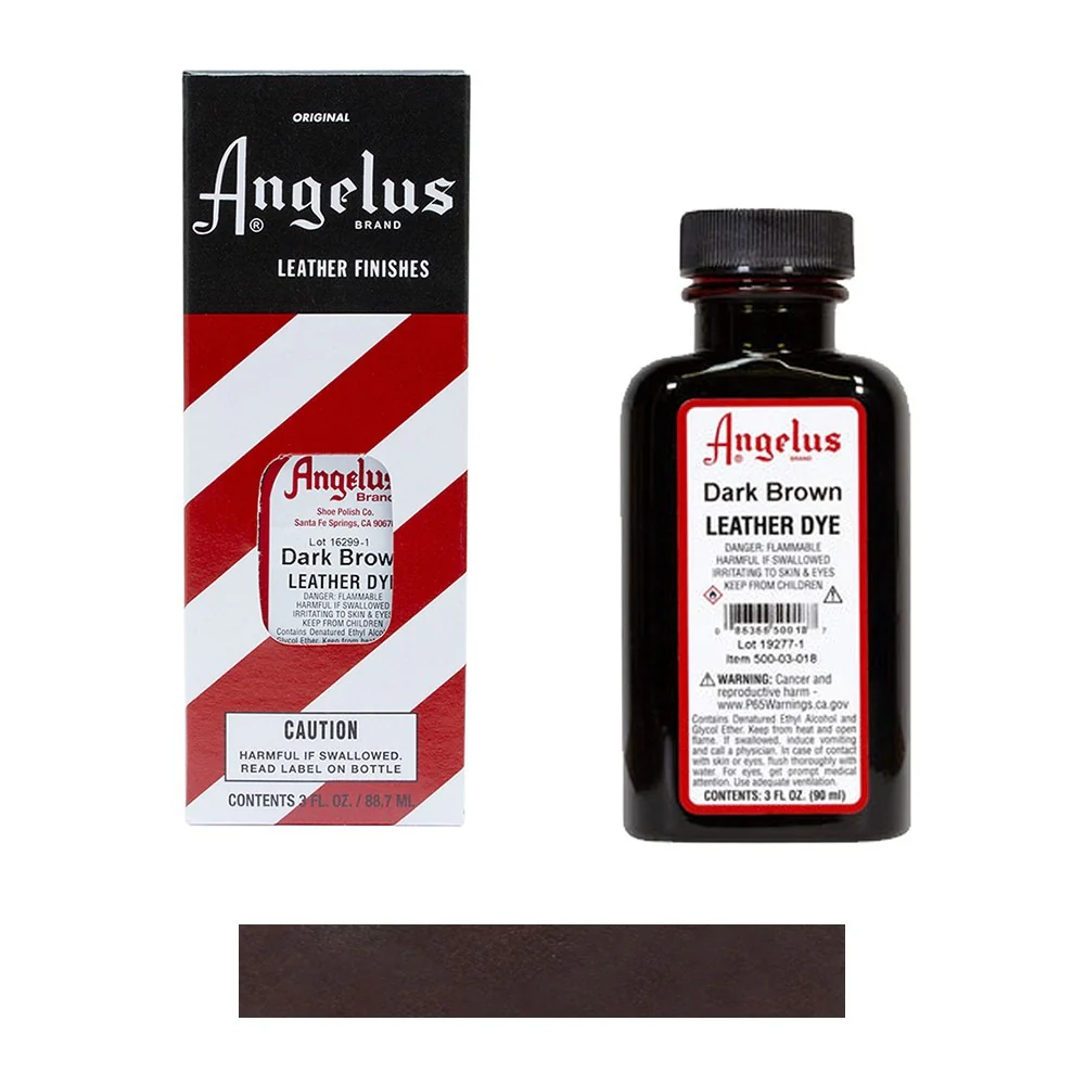 Angelus Leather Dye. 3 fl oz/89ml Bottle - Image 8