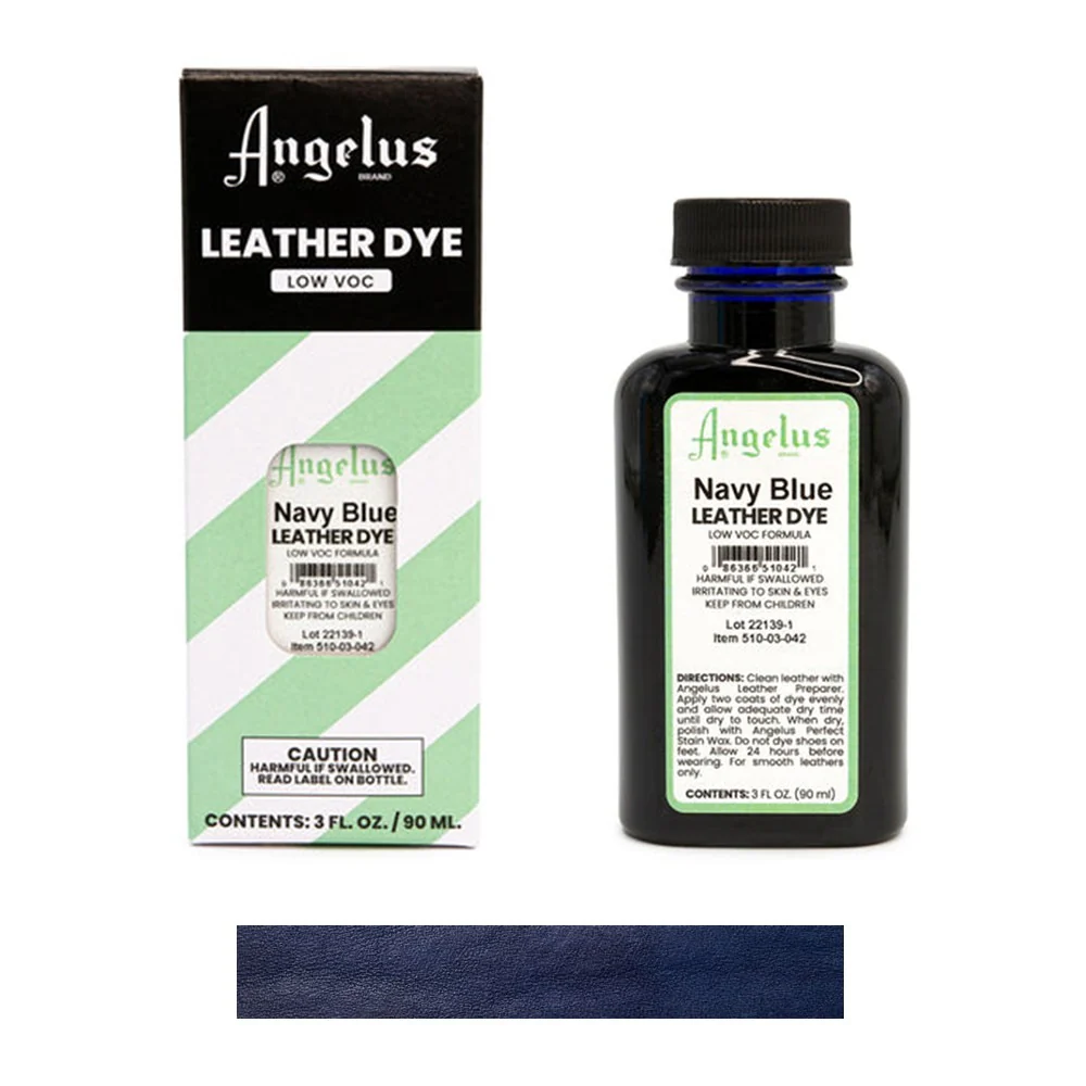 Angelus Low VOC Leather Dye. 3 fl oz/89ml Bottle - Image 5