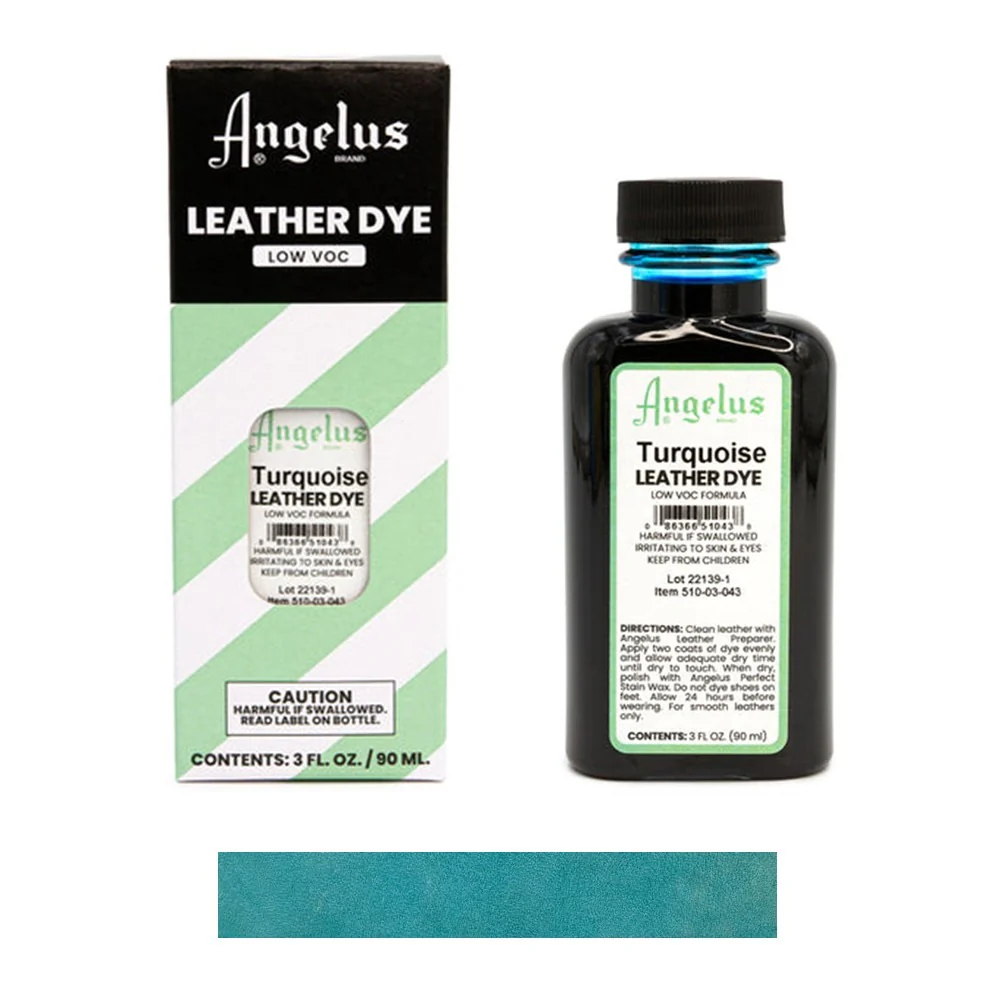 Angelus Low VOC Leather Dye. 3 fl oz/89ml Bottle - Image 6
