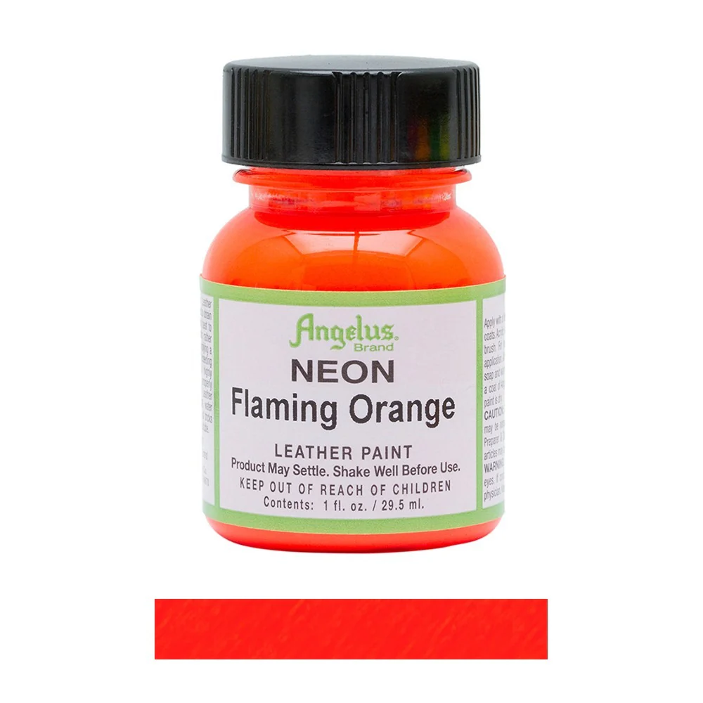 Angelus Neon Acrylic Leather Paint - Image 17
