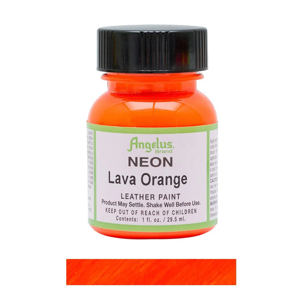 Angelus Neon Acrylic Leather Paint - Image 19