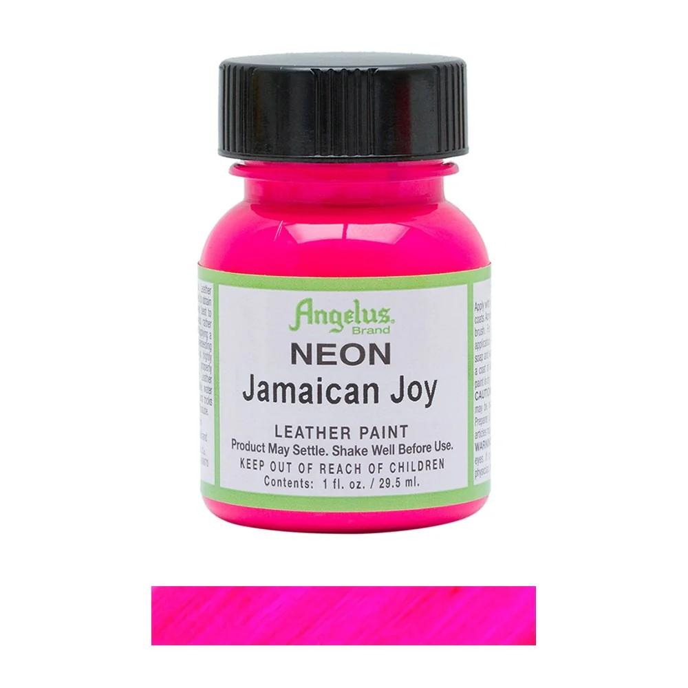 Angelus Neon Acrylic Leather Paint - Image 4