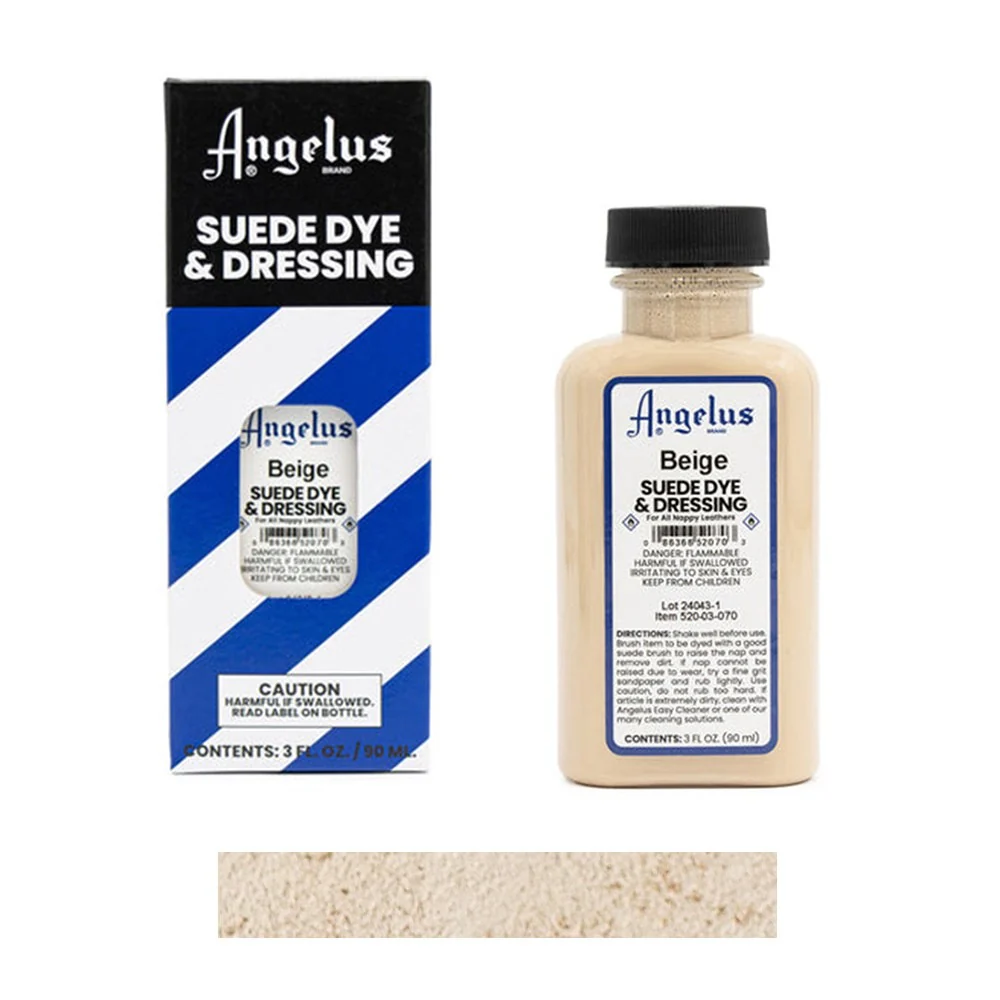 Angelus Suede Dye and Dressing. 3 fl oz/89ml Bottle - Image 2