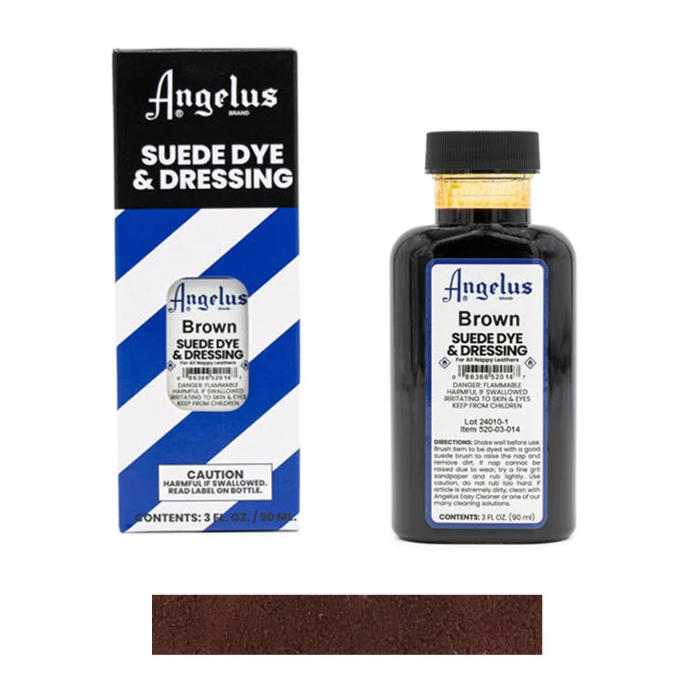 Angelus Suede Dye and Dressing. 3 fl oz/89ml Bottle - Image 4