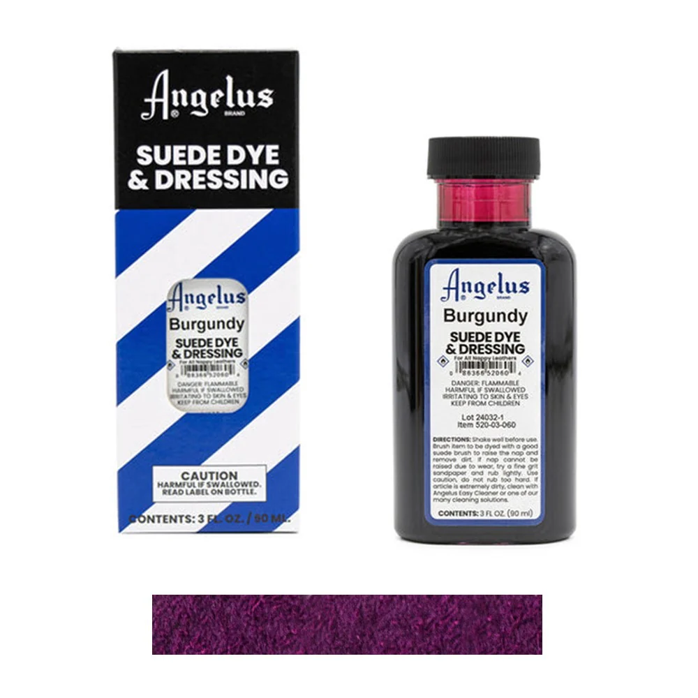 Angelus Suede Dye and Dressing. 3 fl oz/89ml Bottle - Image 5