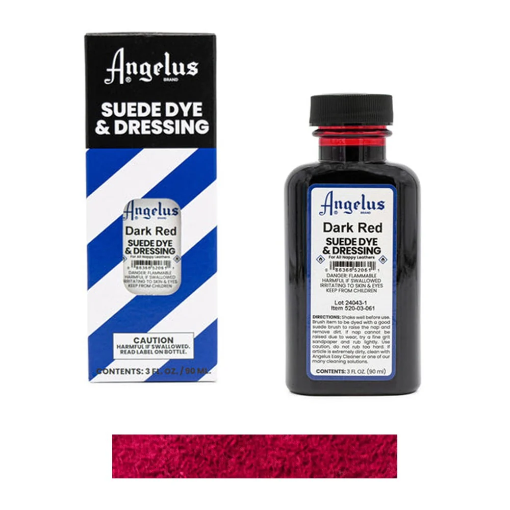 Angelus Suede Dye and Dressing. 3 fl oz/89ml Bottle - Image 8
