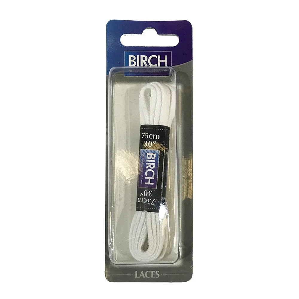 Birch Blister Pack Fine Flat Laces - Image 10