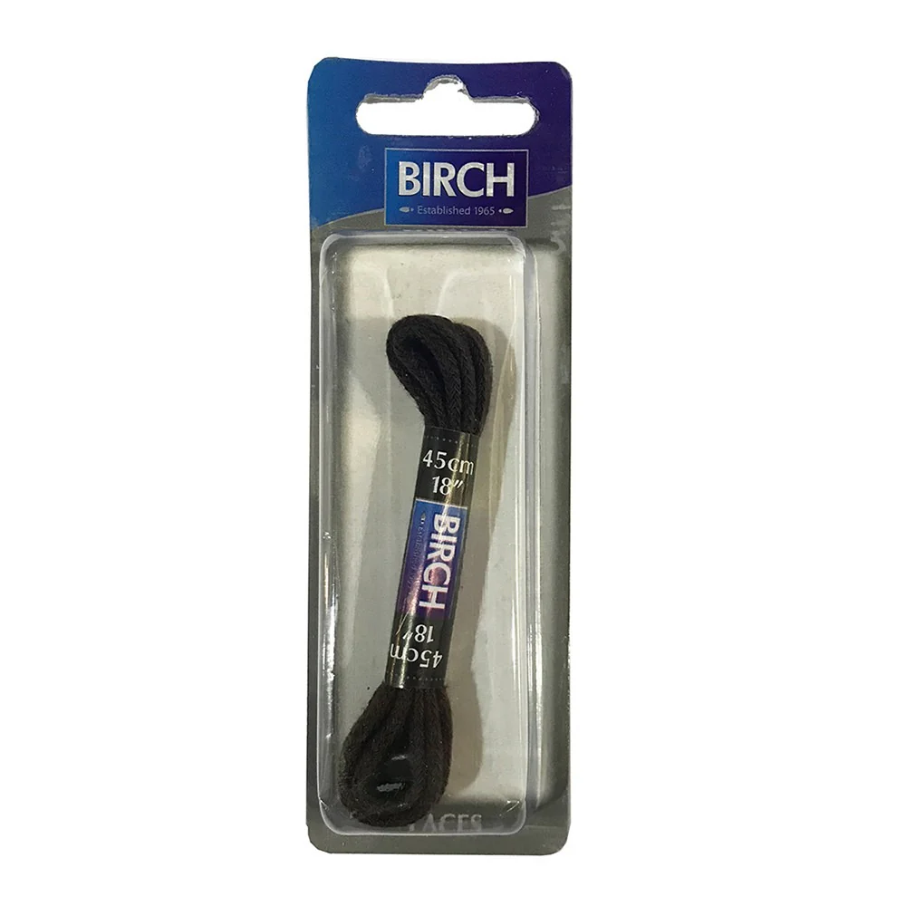 Birch Blister Pack Fine Flat Laces - Image 3