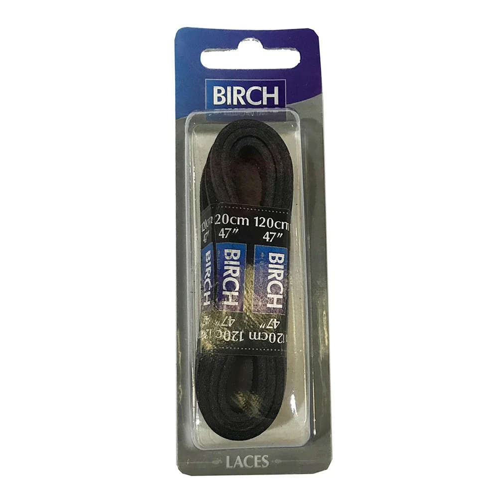 Birch Blister Pack Leather Laces 120cm - Image 3