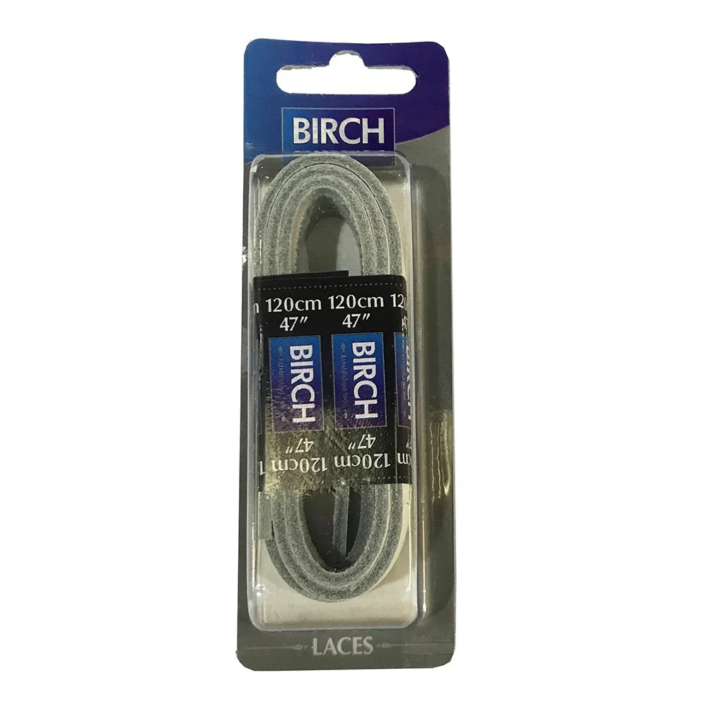 Birch Blister Pack Leather Laces 120cm - Image 5