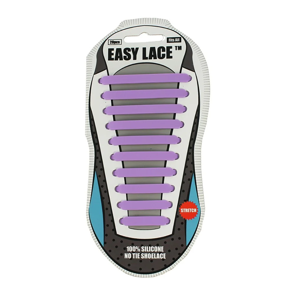 Easy Lace Silicone Shoelaces - Box Of 20 Pieces - Image 10