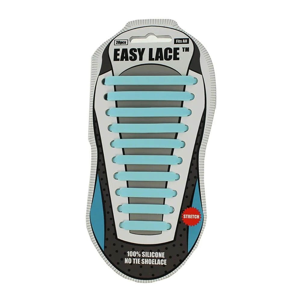 Easy Lace Silicone Shoelaces - Box Of 20 Pieces - Image 13