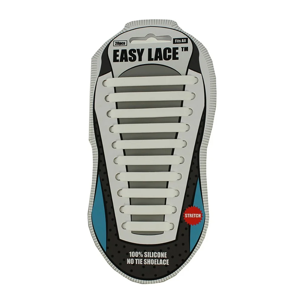 Easy Lace Silicone Shoelaces - Box Of 20 Pieces - Image 14