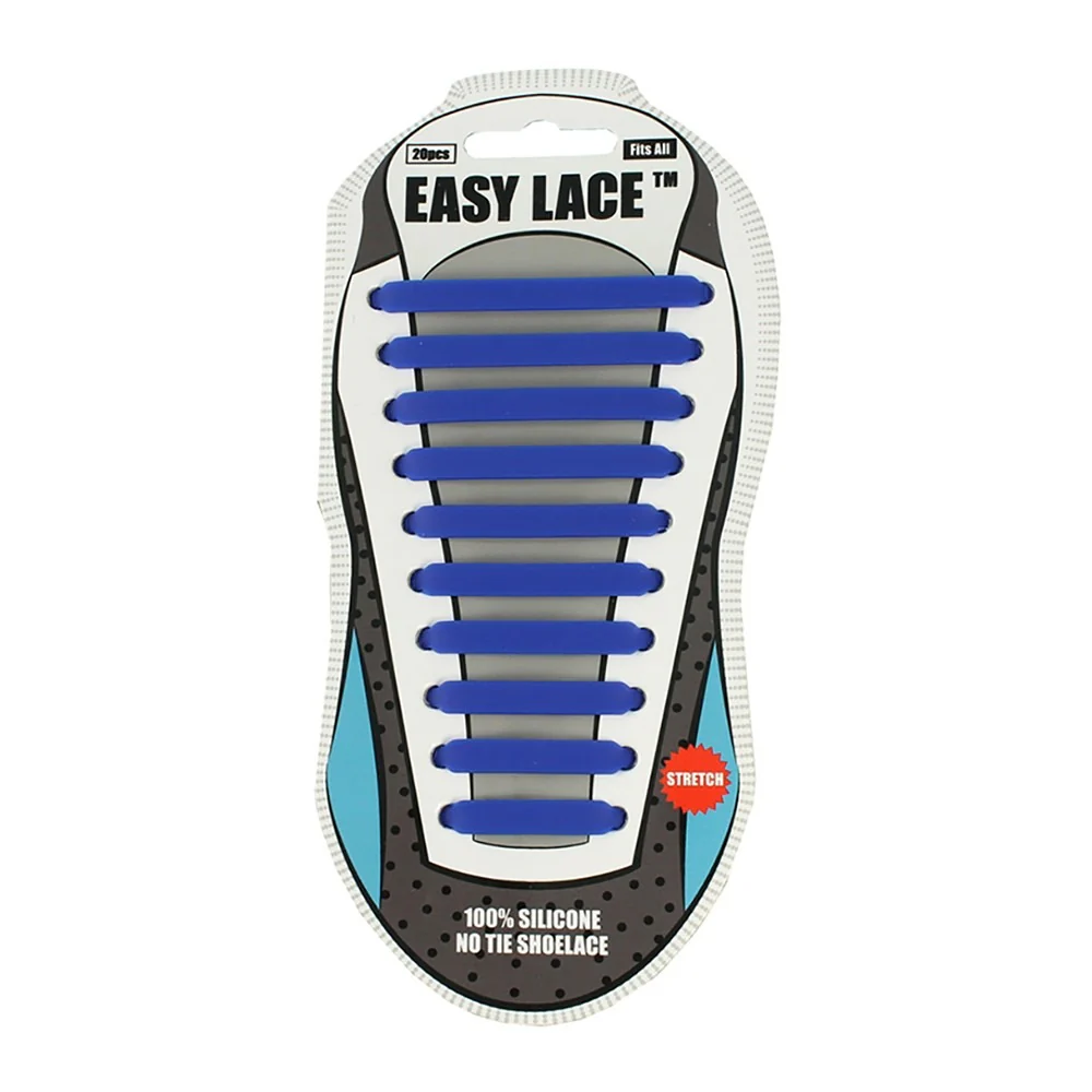 Easy Lace Silicone Shoelaces - Box Of 20 Pieces - Image 4