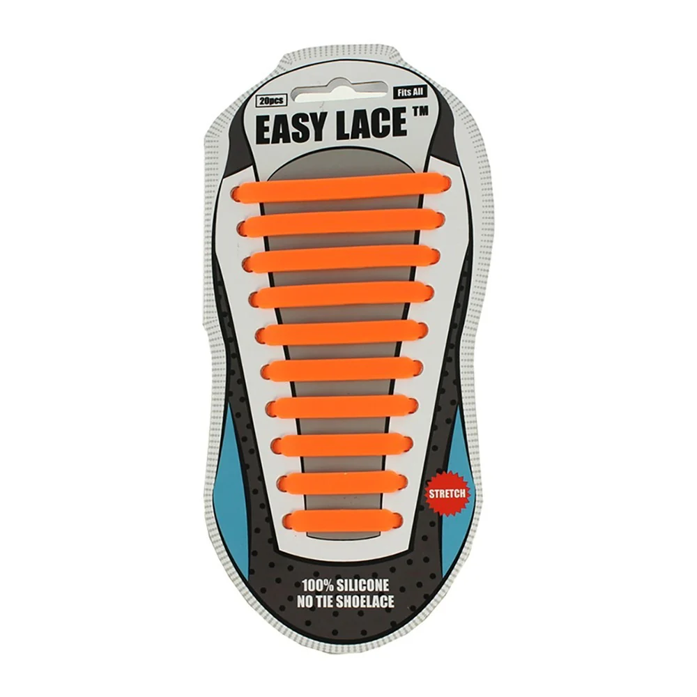 Easy Lace Silicone Shoelaces - Box Of 20 Pieces - Image 8