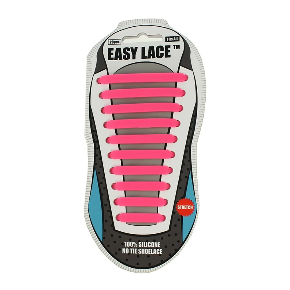 Easy Lace Silicone Shoelaces - Box Of 20 Pieces - Image 9